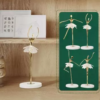 Медные украшения из натуральных кристаллов, балерина для девочек, гостиная, ТВ-шкаф, винный шкаф, украшение для дома One Size