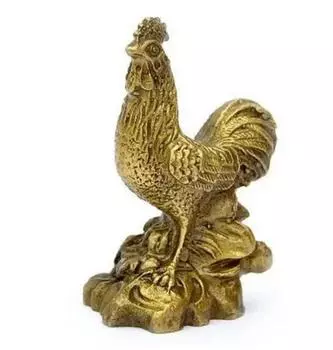 медные украшения, поделки, курица, петух, свет, анти-чип, гнилой персик, статуя фэн-шуй