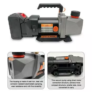 Медный бесщеточный двигатель, вакуумный насос постоянного тока, портативные автомобильные литиевые насосы, совместимые с Makita разноцветный