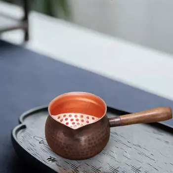 Медный чайник ручной работы для ценителей 300ml