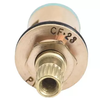 Медный керамический дисковый клапан-картридж с резиновым уплотнительным кольцом