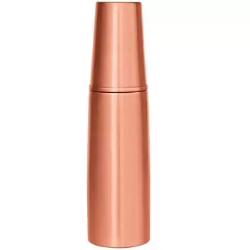 Медный Комбо 1000 Бутылка с Тамблером, 890 мл, Прочная и Устойчивая к Ржавчине Бутылка Тамба со Стаканом для Питья, 100% Чистая Медь