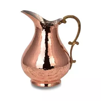Медный кувшин, Кувшин для воды, Винтажный кувшин Pinar, Ваза для кувшина, Медный графин, Медный кувшин, Медный графин, Винтажный кувшин для воды