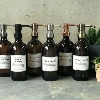 Медный матовый насос из нержавеющей стали для мыла и лосьона A