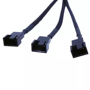 Медный Molex на 3-контактный 3-контактный/4-контактный компьютерный кабель-адаптер для вентилятора 12 В