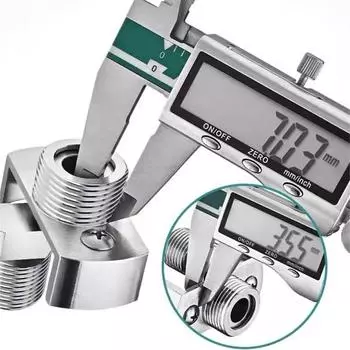 Медный регулируемый угловой изогнутый ножной кран, устойчивый к коррозии 26mm