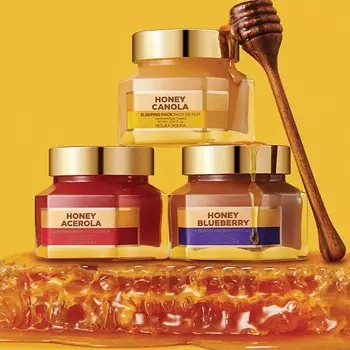 Медовая маска для сна 1+1