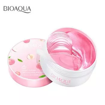 Медово-персиковая гексапептидная маска для глаз, патчи, увлажняющая маска для глаз, нежная маска для глаз против морщин, для удаления темных кругов, уход за глазами