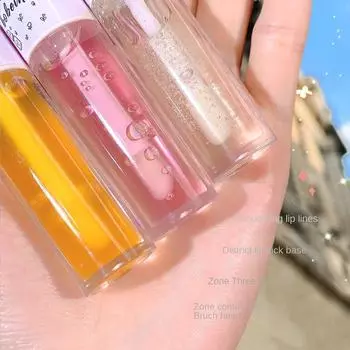 Медовое масло для губ Увлажняющее и увлажняющее восстановление Осветление линий губ Блеск для губ Бальзам для губ против растрескивания Водостойкая помада Стойкий набор макияжа