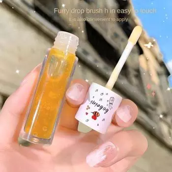 Медовое масло для губ Увлажняющее и увлажняющее восстановление Осветление линий губ Блеск для губ Бальзам для губ против растрескивания Водостойкая помада Стойкий набор макияжа