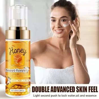 Медовое молочко для увлажнения кожи 100 мл One Size жёлтый