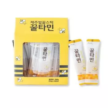 Медовые палочки Jeju Clean Wild Flower Honey Stick 12 г x 30 шт., 360 г