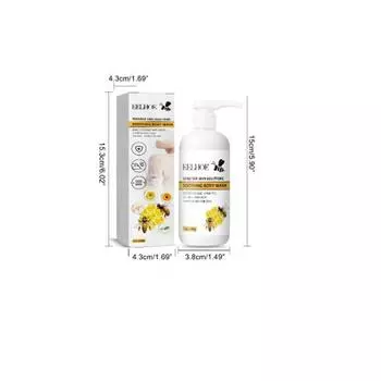 Медовый гель для душа для глубокого очищения и увлажнения, снятия покраснения и зуда кожи, ухода за кожей для мытья тела