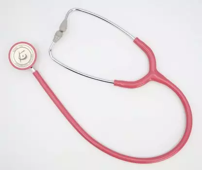 Медсестринский Фонет 126 III Двойной Малиново-розовый Нет. Стетоскоп,