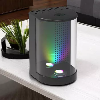 Медуза Аквариум Красочная Лампа Украшение Атмосфера Настольный Орнамент USB Зарядка 2.8L