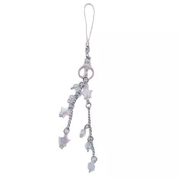 Медузы кисточки со звездой телефон подвеска рюкзак наушники чехол украшение украшение милый телефон цепочка аксессуары