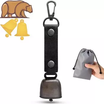 Медведь Медведь Медведь с сумкой для хранения Silent Mountain Picking Wild Bear в комплекте [Fieekty] Звонок, Звонок, Звонок, Функция, Скалолазание, Треккинг, Прогулки,