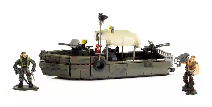 Mega Bloks Call of Duty Речной катер 320 деталей DPB56