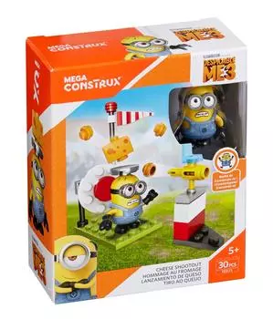 Mega Bloks Mega Construx Minions Cheese Shootout 30 шт. FDX73