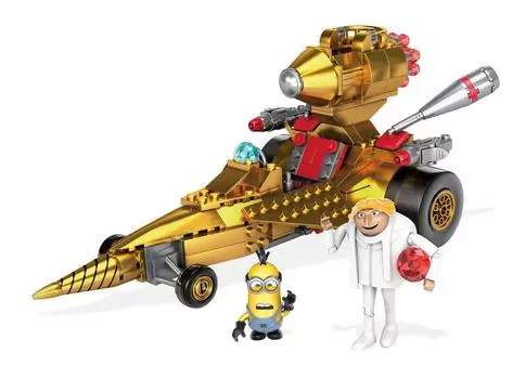 Mega Bloks Mega Construx Minions Трансформационная машина 286 деталей FDX84 Dru s