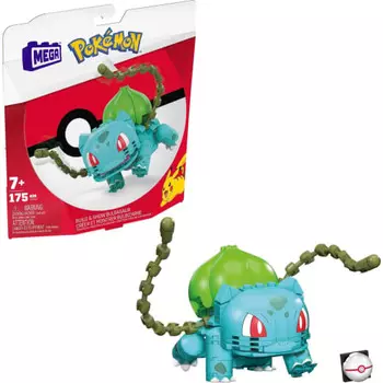 MEGA CONSTRUX Pokemon Big Series Бульбазавр [175 деталей] [7 лет и старше] GVK83