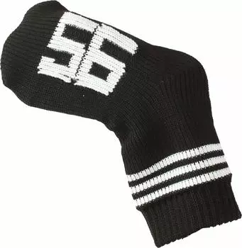 MEGA GOLF Wedge Cover Black Long Neck [Line] 56° MGHC-2021