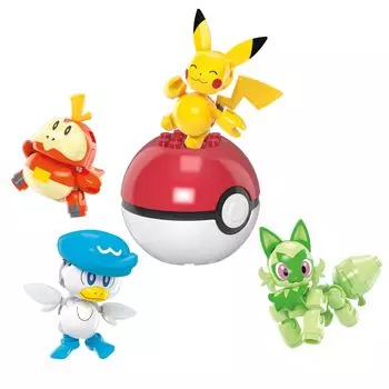 MEGA Pokemon Pokemon from the Paldea region of years old and HPX92 [Block set] [Number pieces 79] [6 up]