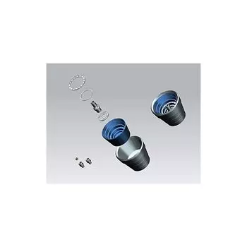 мега размер модели 1/48 RX-0 для unicorn gundam металлический верньер + детали из нержавеющей стали подарочное издание полный комплект (серебристый+синий)