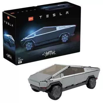 MEGA Tesla Cybertruck 3280 деталей, возраст 3 года и GWW84 [Набор блоков] [14 вверх]