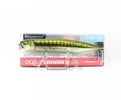 Megabass Dog X Diamante SW Бесшумная Плавающая Приманка FA Зеленая Скумбрия (2643)