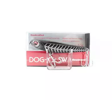 Megabass Dog X JR SW 71 mm 6.5 grams Floating Lure Black Bone (2207)