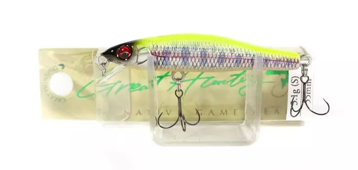 Megabass GH55 Heavy Duty 3,1 грамма Тонущая приманка LZ Таблица Назад Yamame (7274)