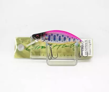 Megabass GH 51 Humpback FS Тонущая приманка LZ Розовая спинка Yamame (4444)