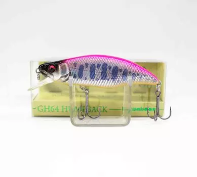 Megabass GH 64 HUMPBACK FS Тонущая приманка LZ Розовая спинка Yamame (4628)
