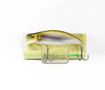 Megabass GH 64 Humpback FS Тонущая приманка LZ Highland Wakasagi (4598)