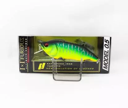 Megabass IXI Furious 0.5 Плавающая приманка Мат Тигр (2284)