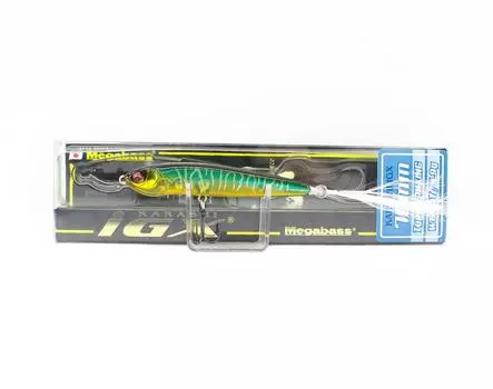 Megabass Karashi IGX 70S Тонущая приманка Gin Tonic Tiger (9858)