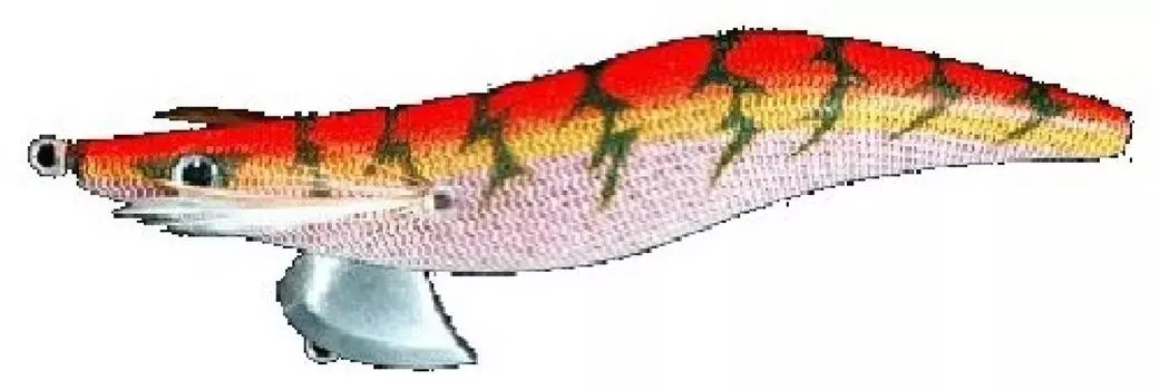 Megabass Lure EGI CAIYEN EGI DART CREW Red Lightning Orange (3.5 inch)