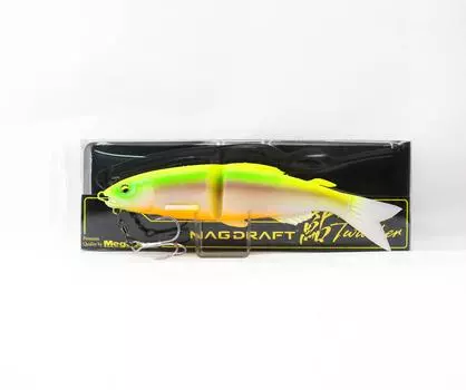 Megabass Mag Draft Ayu Twitcher 7 дюймов Тонущая приманка Ghost Chart Назад (8744)