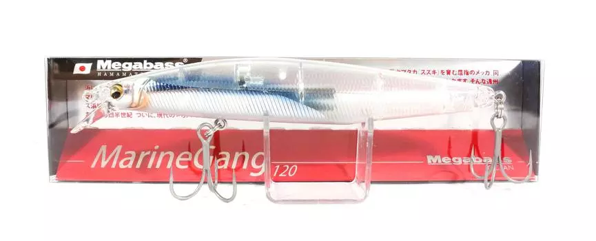 Megabass Marine Gang 120F Плавающая Приманка HT Shirasu (8397)