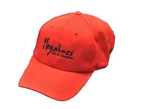 Megabass MEGABASS FIELD CAP BRUSH LOGO КРАСНЫЙ/ЧЕРНЫЙ оранжевый