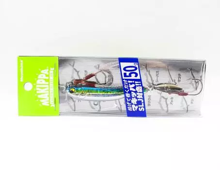 Megabass Metal Jig Makippa 50 грамм Тонущая приманка UV Katakuchi Iwashi (0083)