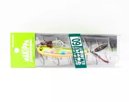 Megabass Metal Jig Makippa 60 грамм Таблица тонущих приманок Candy OB (0212)