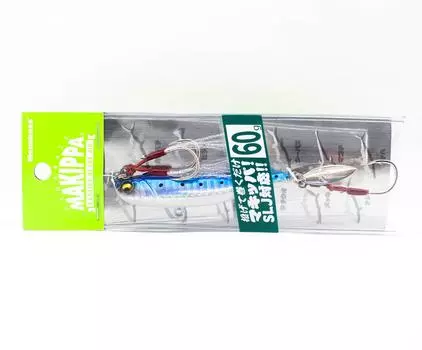 Megabass Metal Jig Makippa 60 грамм Тонущая приманка Iwashi (0137)