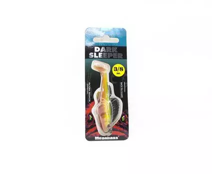 Megabass Мягкая приманка Dark Sleeper 3 дюйма 3/8 унции Dark Shad (1944 года)