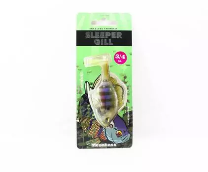 Megabass Мягкая приманка Sleeper Gill 3,2 дюйма 3/4 унции Gillkko (8875)