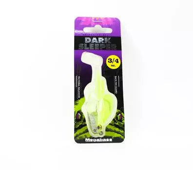 Megabass Мягкая приманка Темный спящий 3 дюйма 3/4 унции Четкая диаграмма (1264)