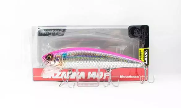 Плавающая приманка Megabass Sazanka 140F GG Pink Mullet (5262)