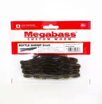 Megabass Soft Lure Bottle Shrimp 3 Inches Noike Shrimp (8577)