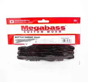 Megabass Soft Lure Bottle Shrimp 4 Inches Uchida Zarigani (3086)